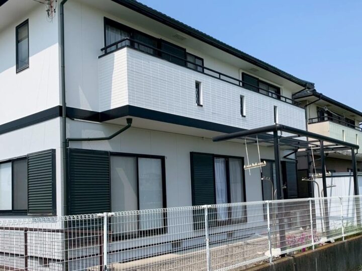 瑞穂市の外壁塗装・屋根塗装・防水工事　コントラストの美しさ