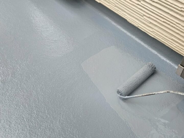 バルコニー床塗装