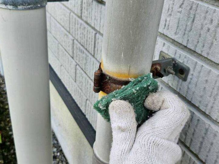 付帯部ケレン処理