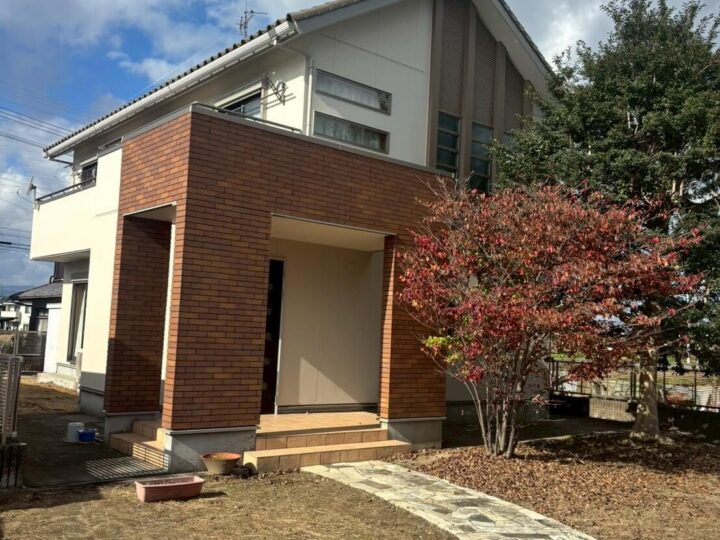 安八郡安八町の外壁塗装　優しい色合いで作る 心地良い住まい